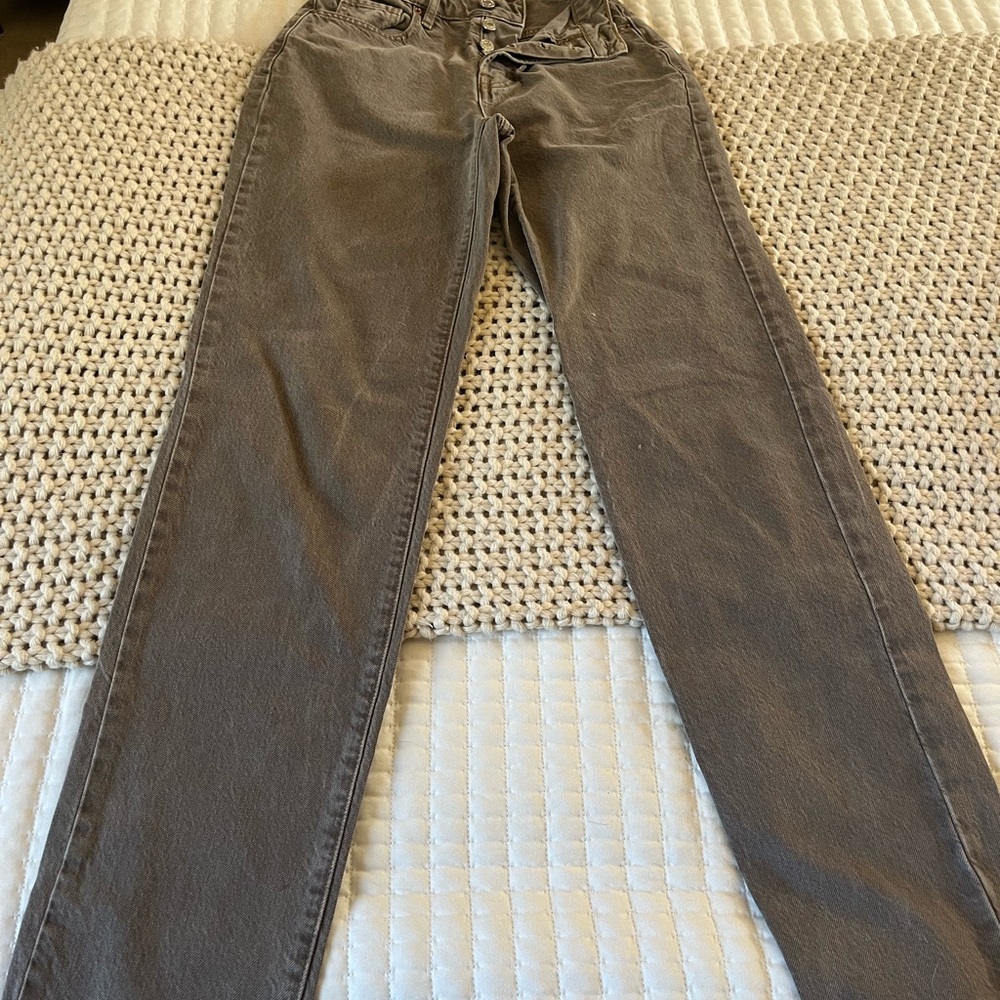 PacSun Brown/Tan Dad Jeans